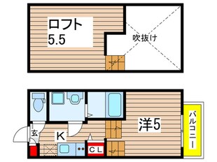 スマイル本千葉の物件間取画像